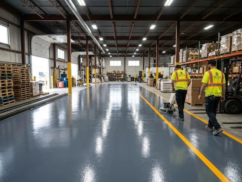 Commercial Epoxy Flooring in Ottawa, Ontario