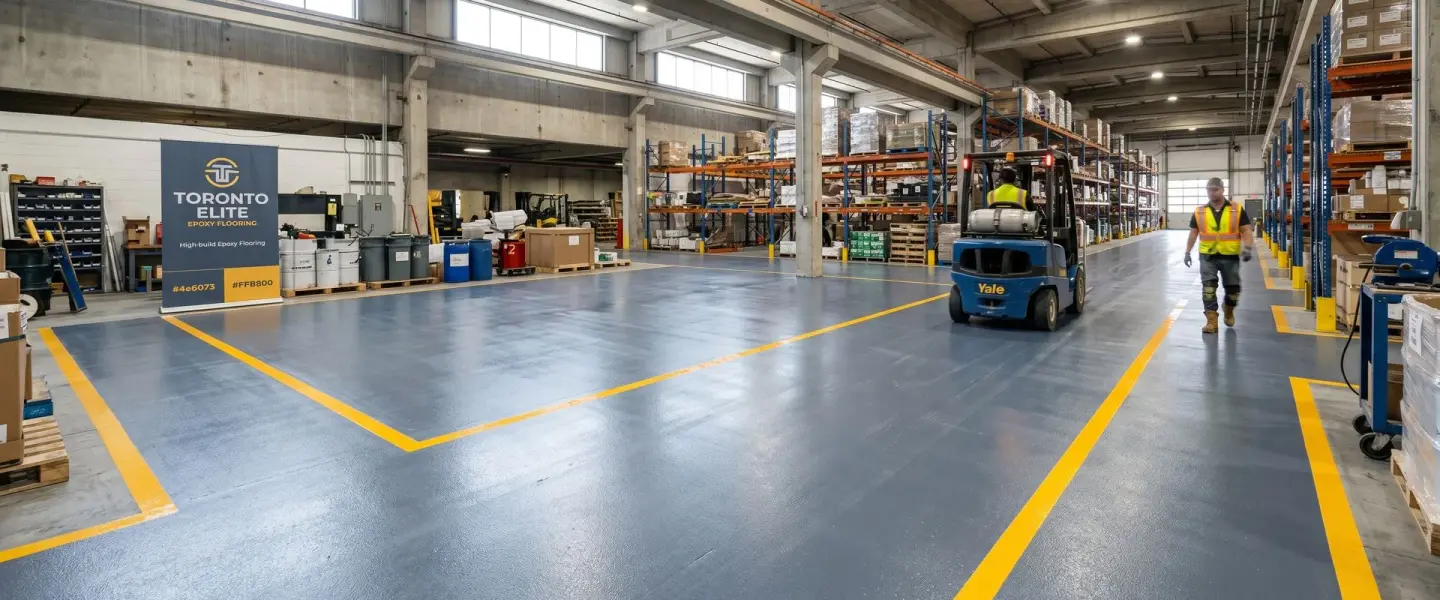 Warehouse Epoxy Flooring in Ottawa, ON