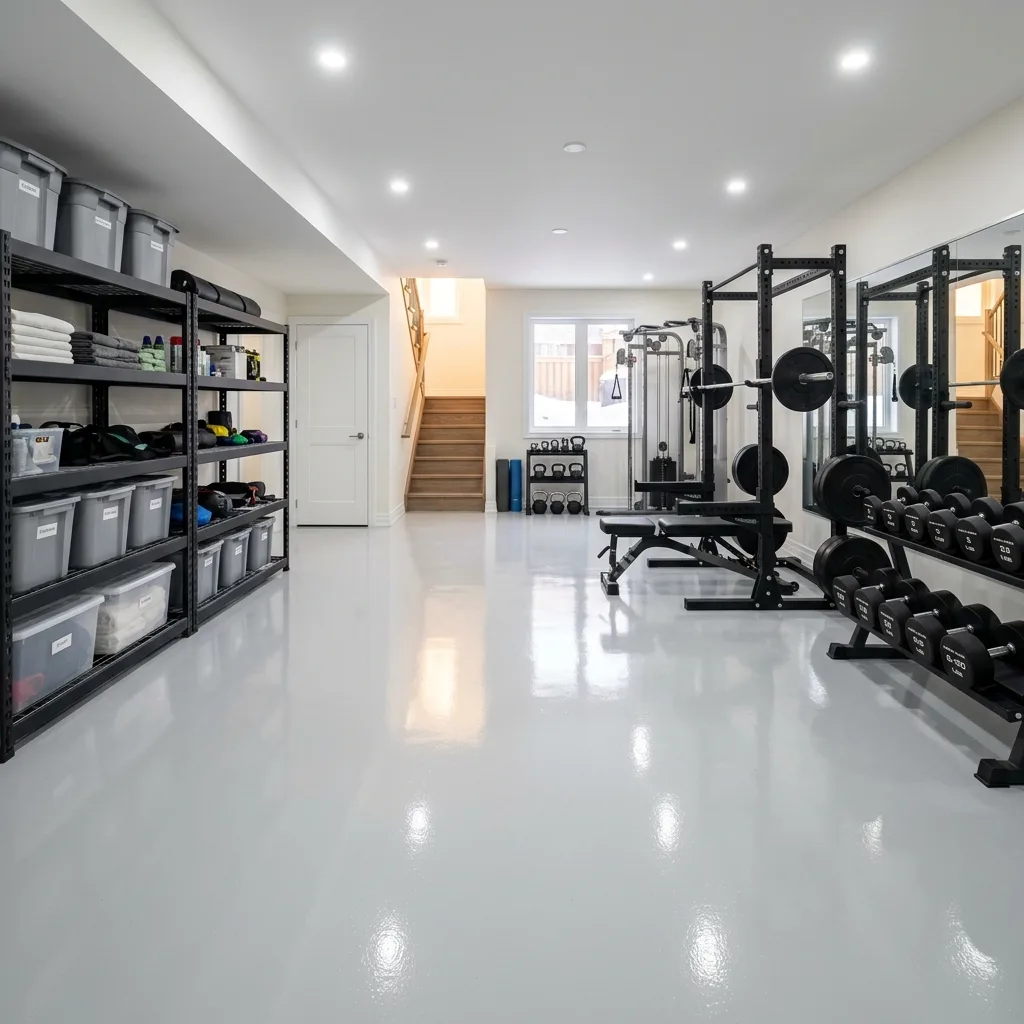 Basement Epoxy Flooring in Ottawa & the National Capital Region