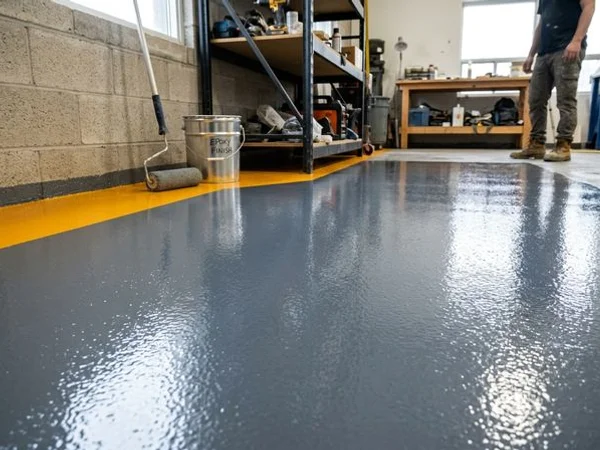 Epoxy Floor Repair & Recoat in Ottawa & the National Capital Region