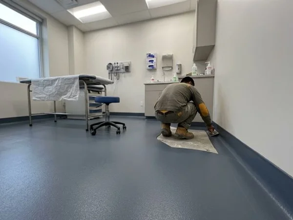 Institutional & Medical Epoxy Flooring in Ottawa, ON project 2