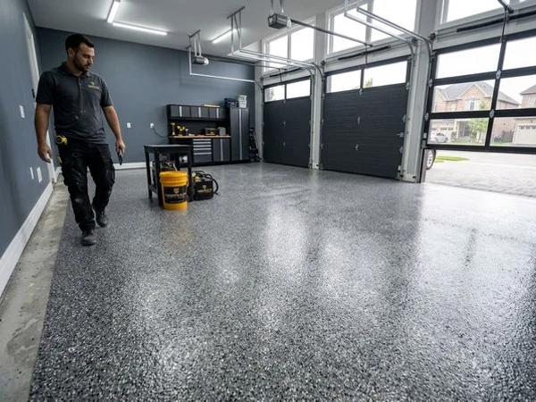 Garage Floor Epoxy in Ottawa, ON project 4