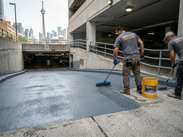 Parking Garage Epoxy Coating in Ottawa, ON project 4